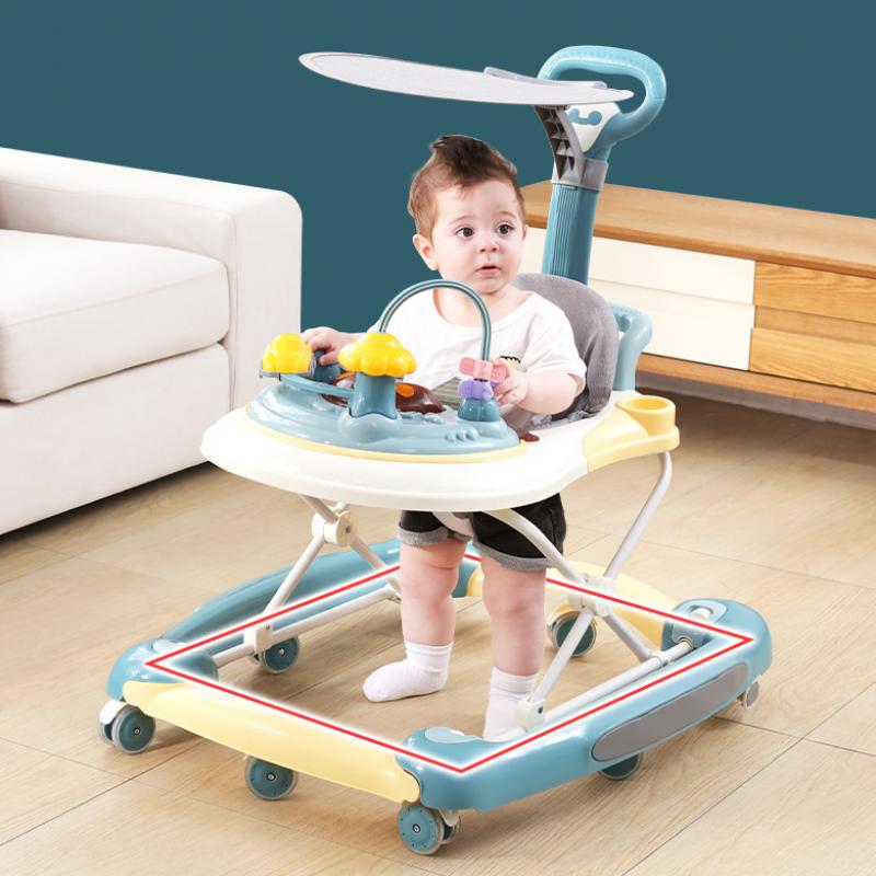 Foldable Baby Walker with Wheels