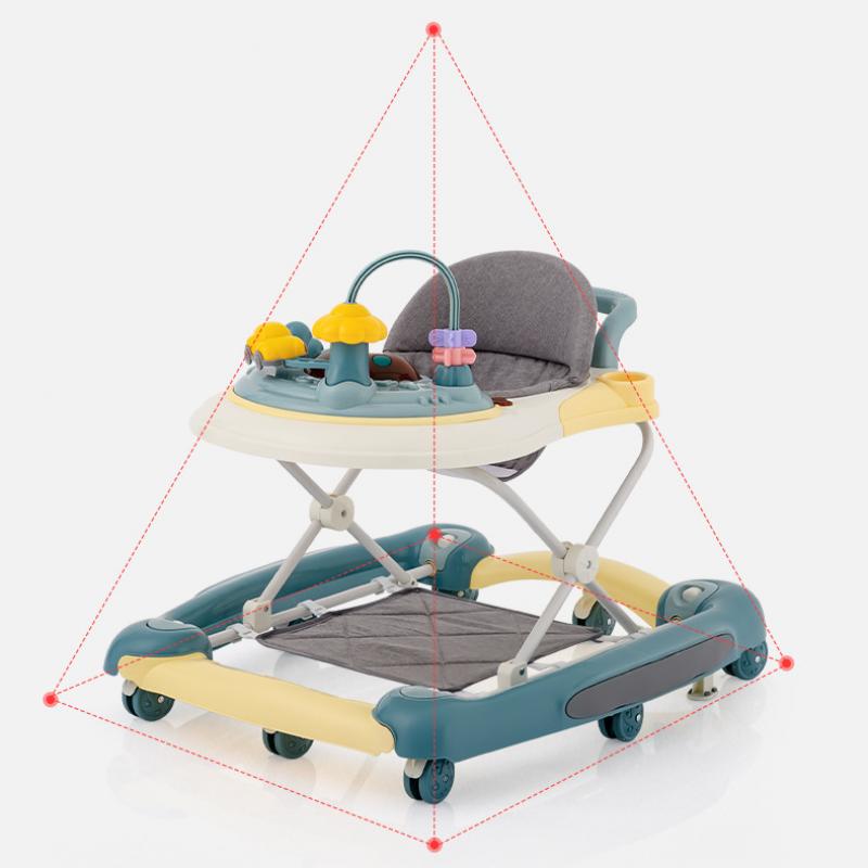 Foldable Baby Walker with Wheels