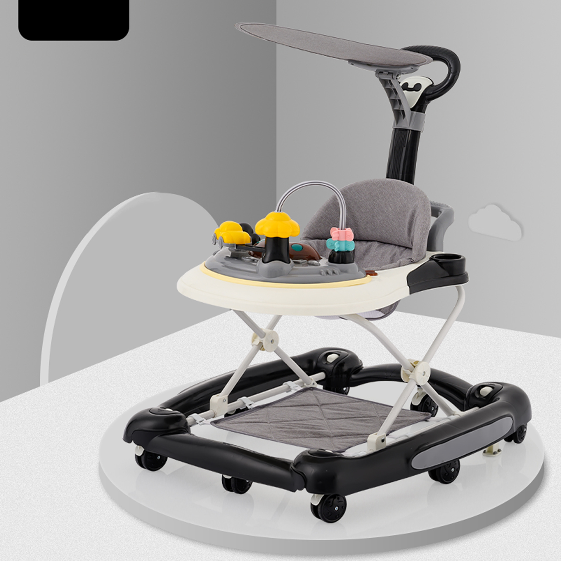 Foldable Baby Walker with Wheels