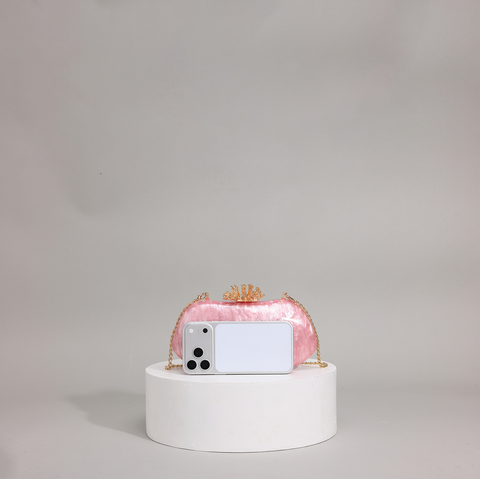Flower Shell Evening Clutch — product information 7