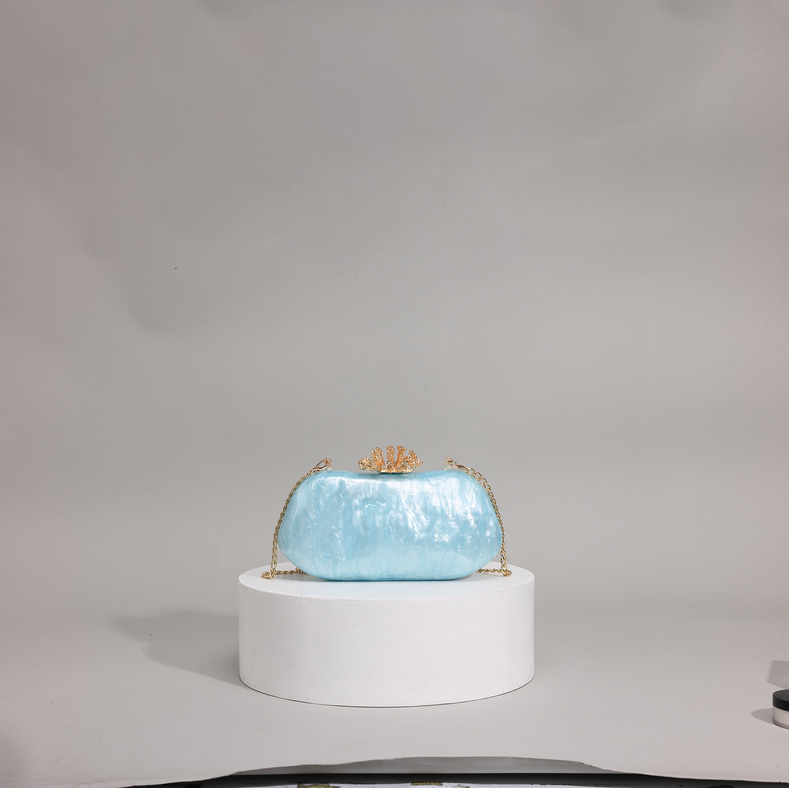 Flower Shell Evening Clutch — product information 11