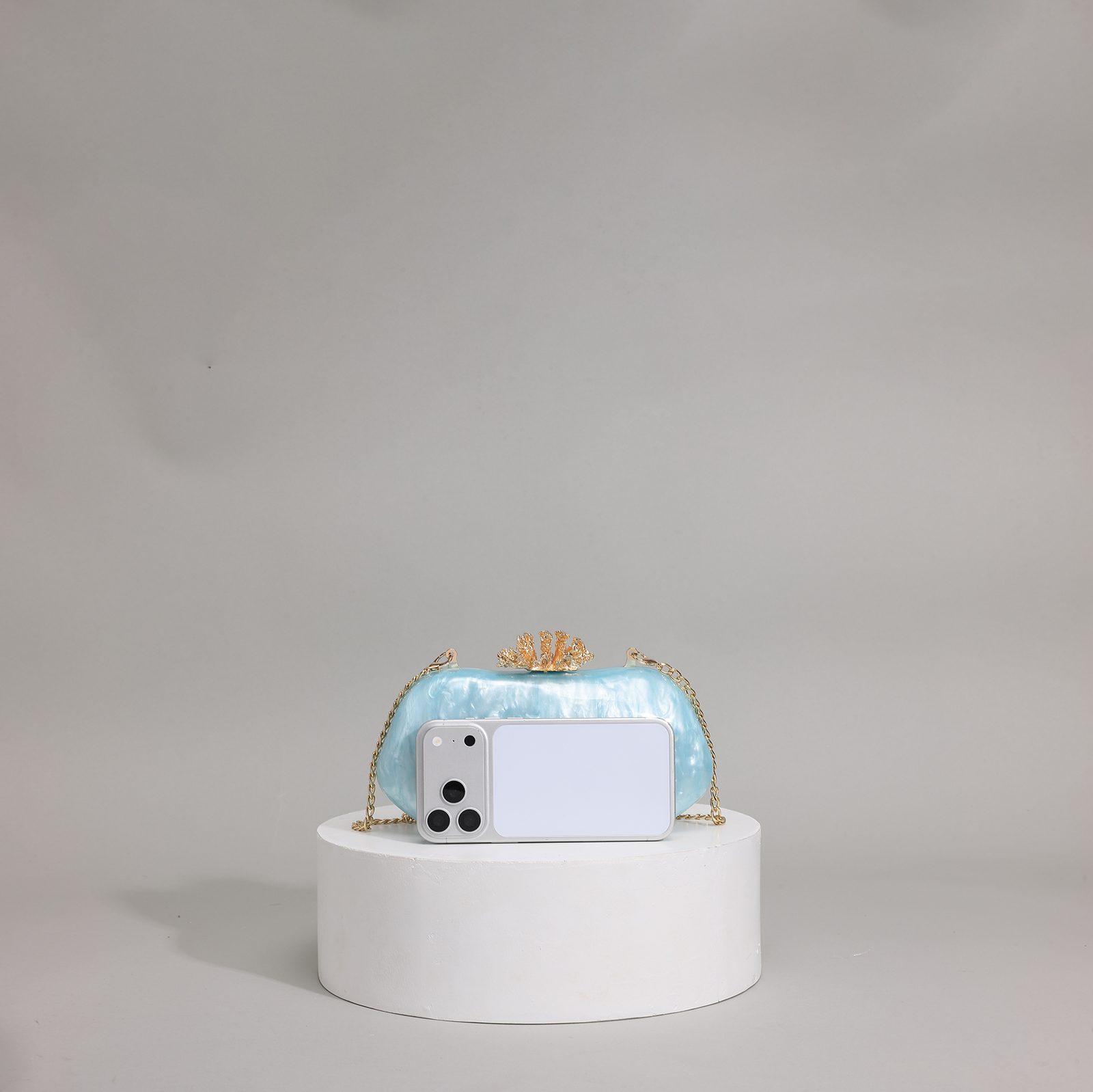 Flower Shell Evening Clutch — product information 12