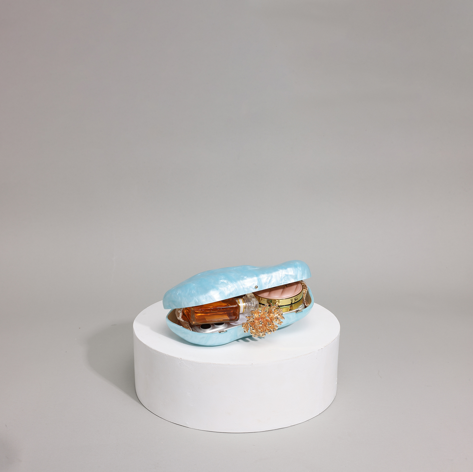 Flower Shell Evening Clutch — product information 15